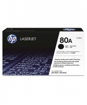 HP 80A LaserJet Toner Cartridge, black (CF280A)